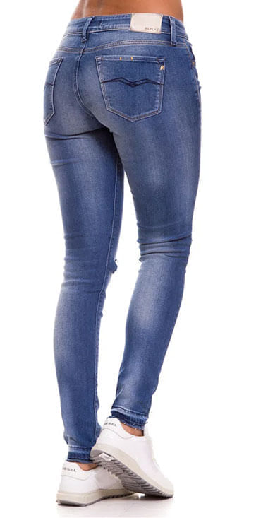 Jean Stretch Para Mujer Luz Replay