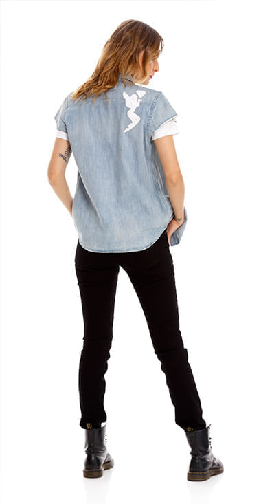 Camisa Para Mujer Replay