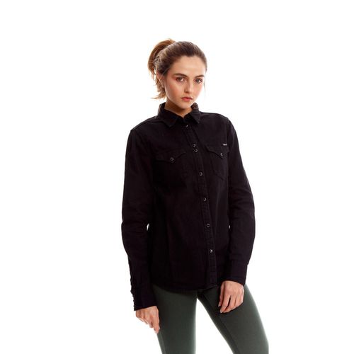 Camisa Para Mujer 6 Oz Black Denim Replay