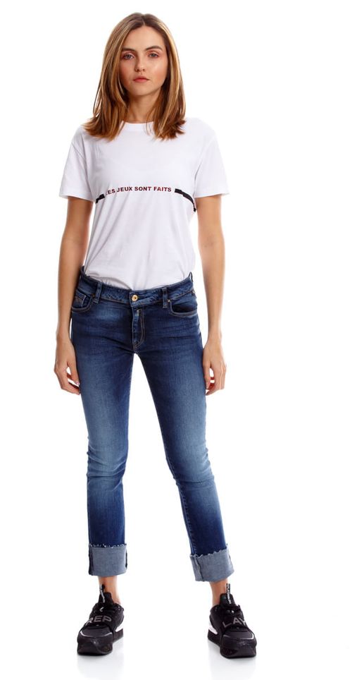 Jean Stretch Para Mujer Dominiqli Replay