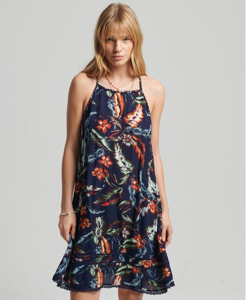 Vestido Largo Para Mujer Vintage Beach Cami Dress Superdry