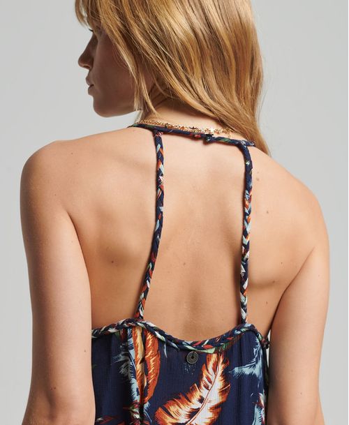 Vestido Largo Para Mujer Vintage Beach Cami Dress Superdry