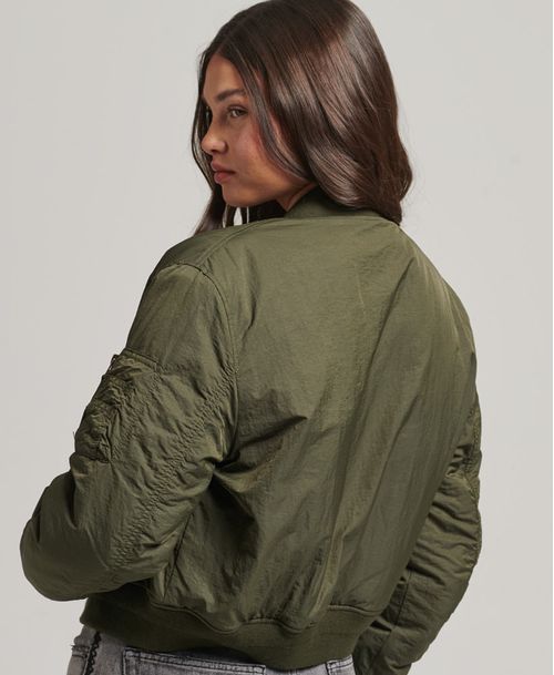 Chaqueta Casual Para Mujer Vintage Aviator Bomber Superdry