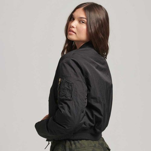 Chaqueta Casual Para Mujer Vintage Aviator Bomber Superdry