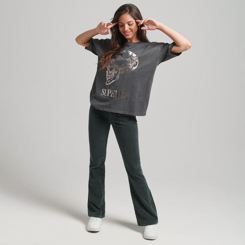 Camiseta-Para-Mujer-Vintage-Boxy-Rock-Graphic-Tee-Superdry