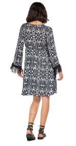 Vestido-Medio-Para-Mujer-All-Over-Printed-Vi-Replay