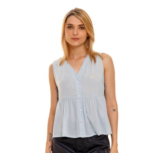 Camisa Manga Sisa Para Mujer Girbaud