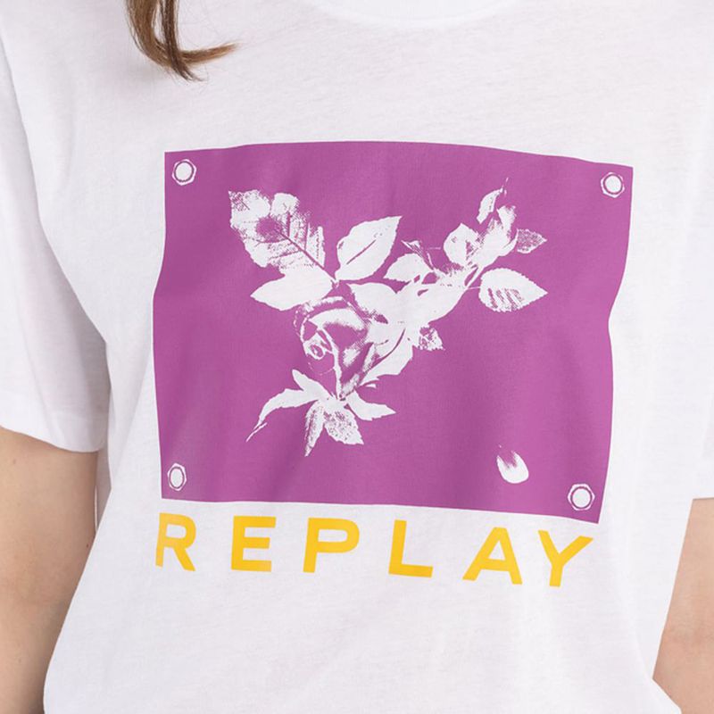 Camiseta-Para-Mujer-Replay