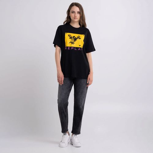 Camiseta Para Mujer Replay