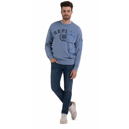Buzo Cerrado Para Hombre Sweatshirt Replay