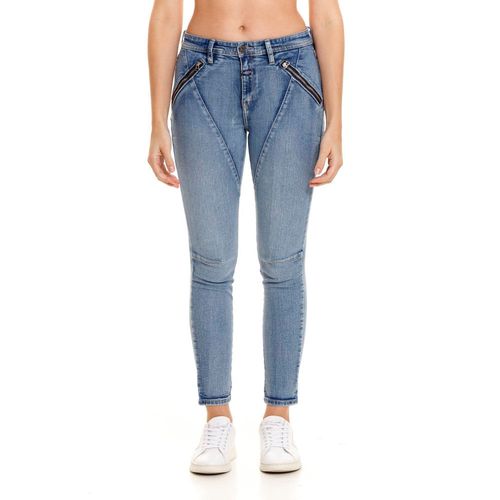 Jean Stretch Para Mujer Zipper High Girbaud