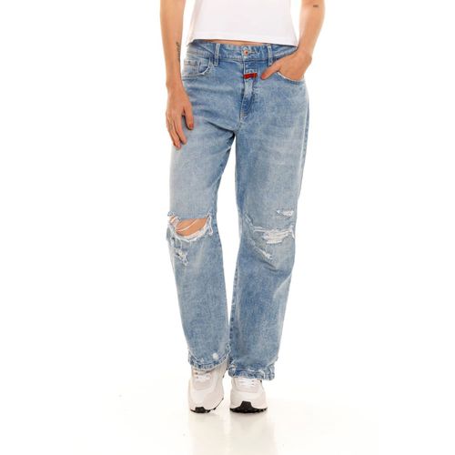 Jean Rigido Para Mujer Giselle Girbaud