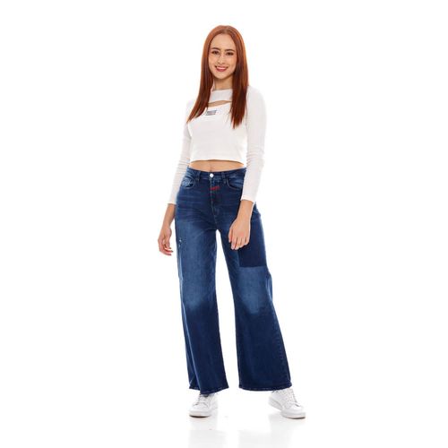 Jean Rigido Para Mujer Amelie Girbaud