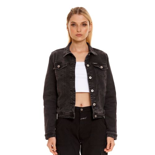 Chaqueta Casual Denim Para Mujer Girbaud