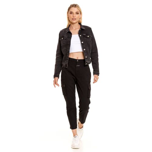 Chaqueta Casual Denim Para Mujer Girbaud