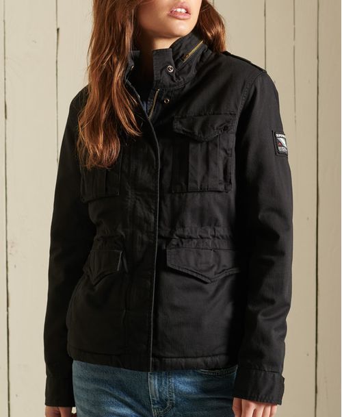 Chaqueta Casual Para Mujer Classic Rookie Borg Superdry