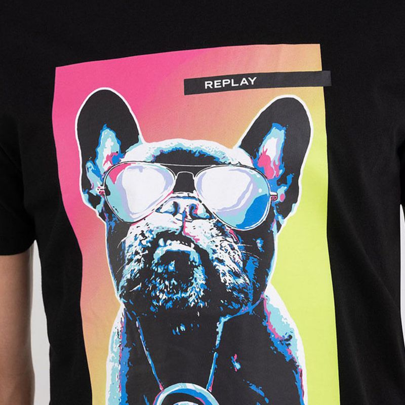 Camiseta-Manga-Corta-Para-Hombre-Replay