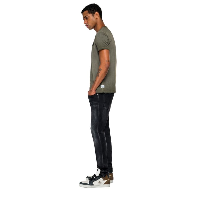 Camiseta-Para-Hombre-Garment-Dyed-Cotton-Jersey-Replay