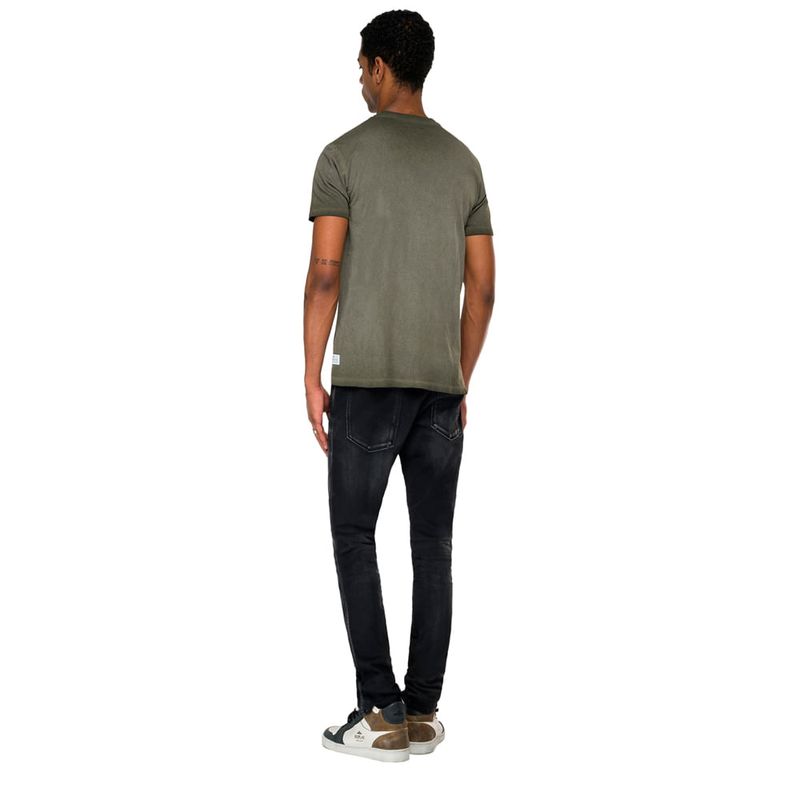 Camiseta-Para-Hombre-Garment-Dyed-Cotton-Jersey-Replay
