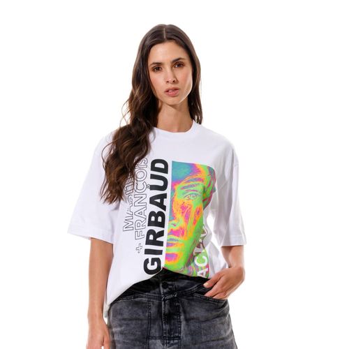 Camiseta Manga Corta Para Mujer Niza Girbaud