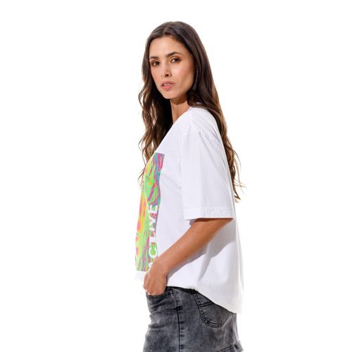 Camiseta Manga Corta Para Mujer Niza Girbaud