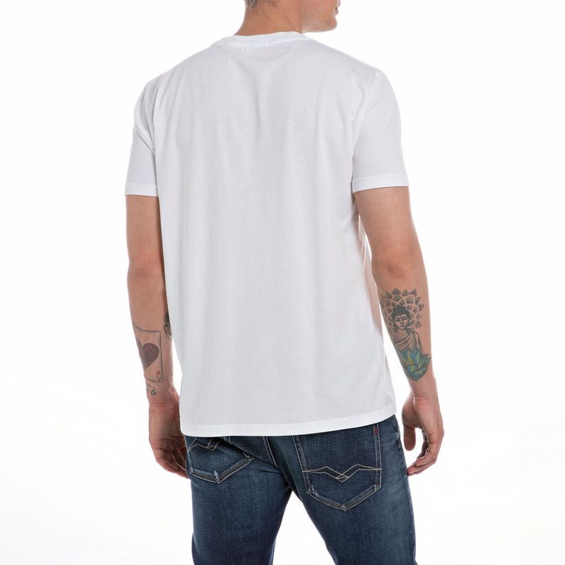 Camiseta-Manga-Corta-Para-Hombre-Replay