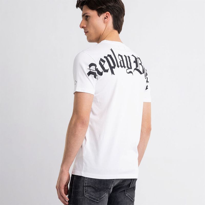 Camiseta-Manga-Corta-Para-Hombre-Replay