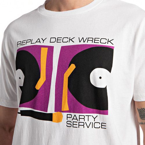 Camiseta Manga Corta Para Hombre Replay