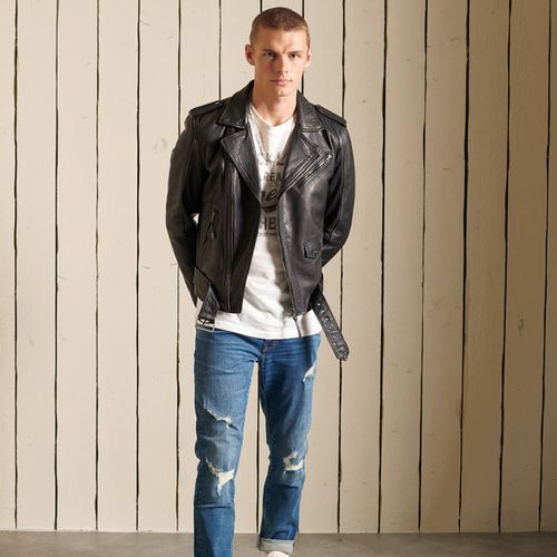 Jean Stretch Para Hombre Slim Superdry