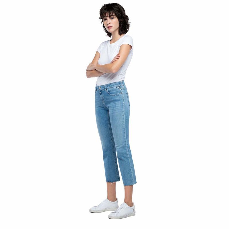 Jean-Stretch-Para-Mujer-Faaby-Flare-Crop-Replay