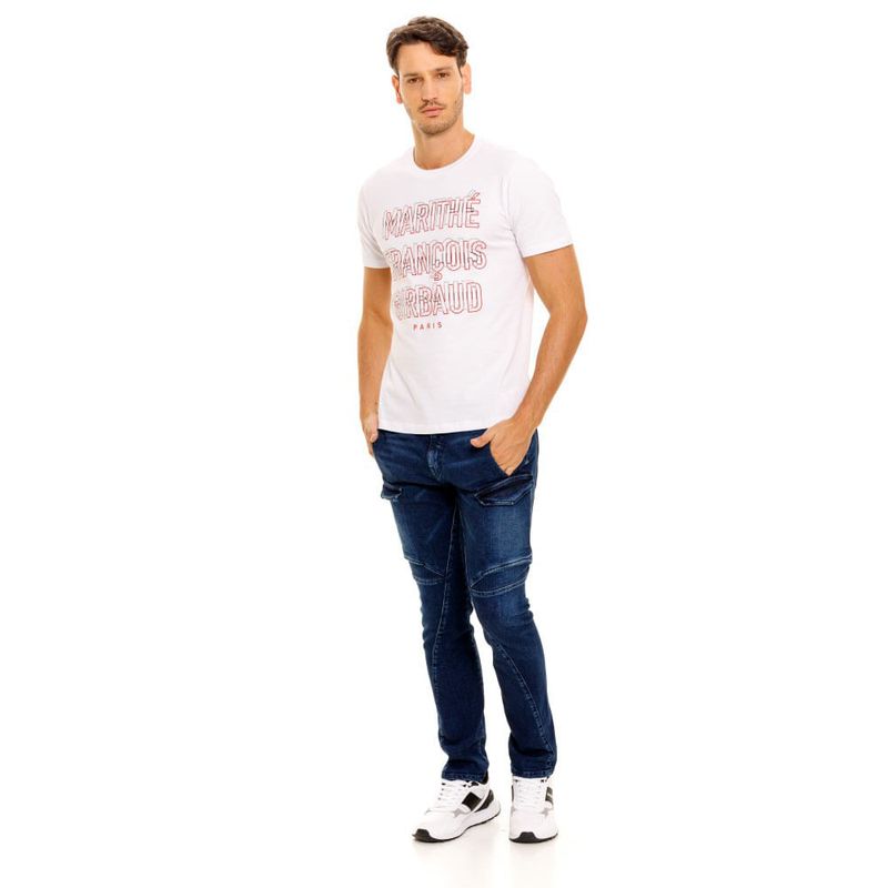 Camiseta-Manga-Corta-Para-Hombre-Le-Francois-Girbaud