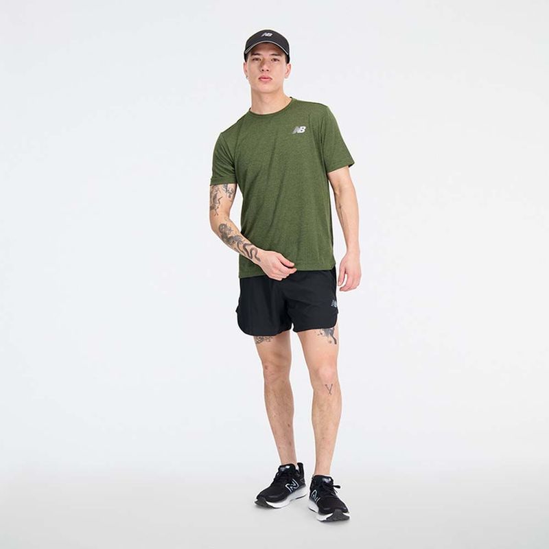 Camiseta-Manga-Corta-Para-Hombre-Impact-Run-Sleeve-New-Balance