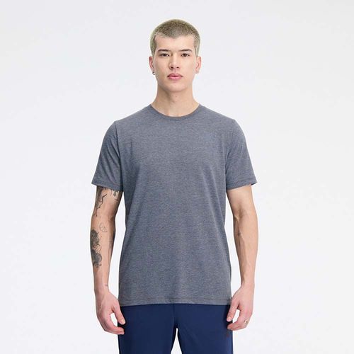 Camiseta Manga Corta Para Hombre Tenacity Heathertech New Balance