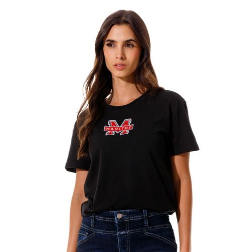 Camiseta Manga Corta Para Mujer Le-Marithé Girbaud