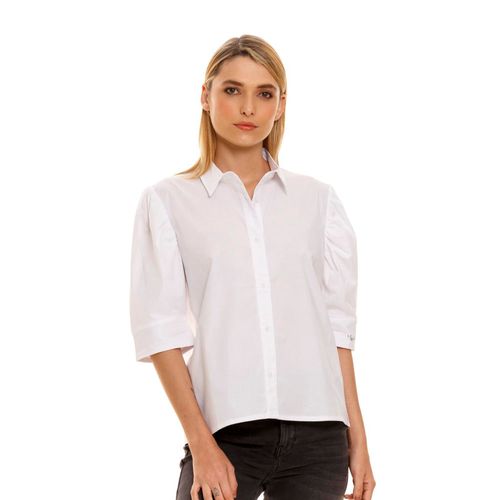 Camisa Manga Corta Para Mujer Girbaud