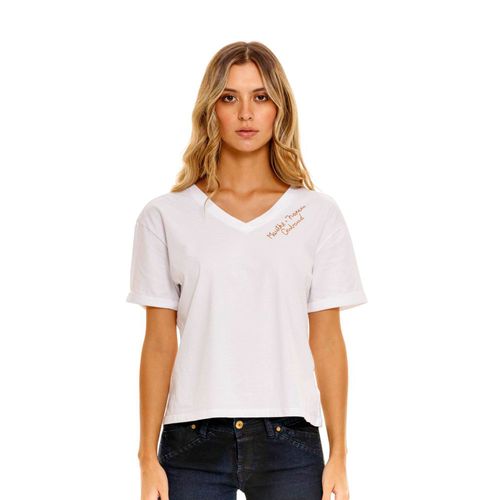 Camiseta Manga Corta Para Mujer  Girbaud