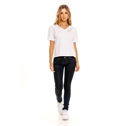 Camiseta Manga Corta Para Mujer  Girbaud