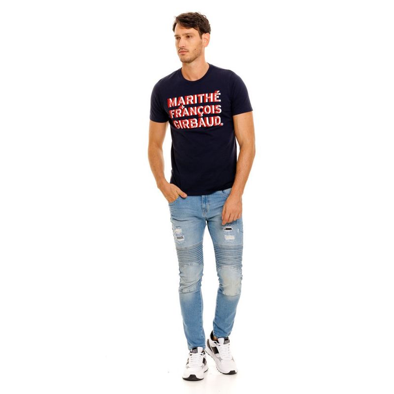 Camiseta-Manga-Corta-Para-Hombre-Le-Francois-Girbaud