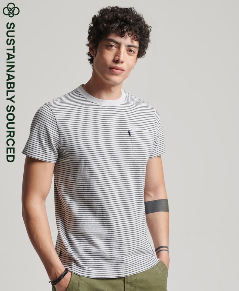 Camiseta-Para-Hombre-Vle-Stripe-Tee-Superdry
