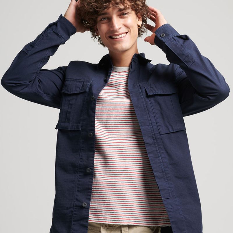 Camisa-Para-Hombre-Vintage-Military-Shirt-Superdry