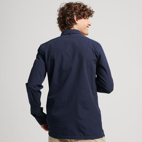 Camisa Manga Larga Para Hombre Vintage Military Superdry