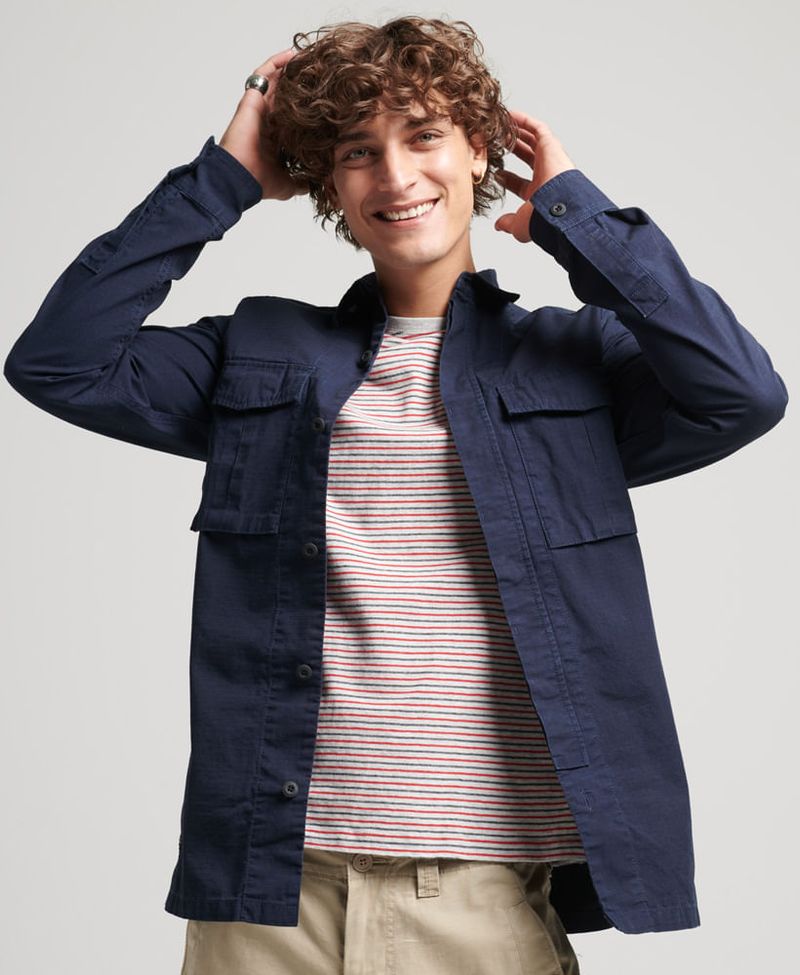 Camisa-Para-Hombre-Vintage-Military-Shirt-Superdry