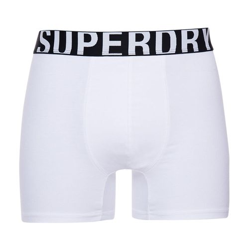 Boxer Para Hombre Dual Logo Double Pack Superdry