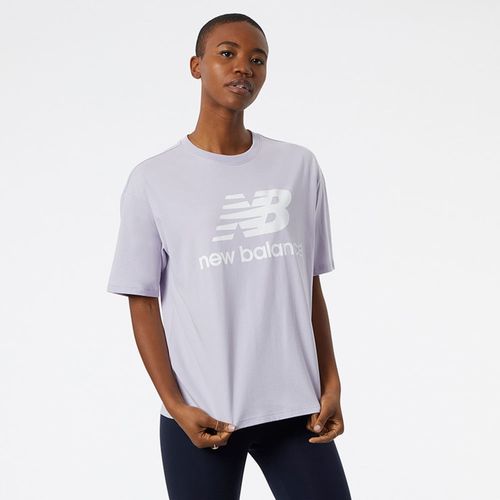 Camiseta Manga Corta Para Mujer Essentials Pullover Hoodie New Balance