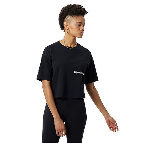 Camiseta Manga Corta Para Mujer New Balance