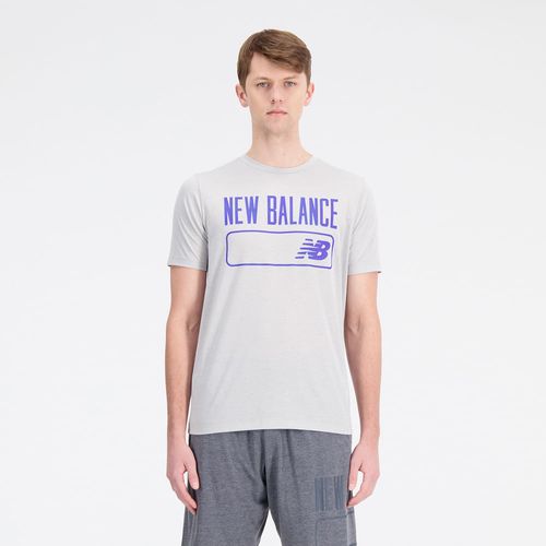 Camiseta Manga Corta Para Hombre New Balance