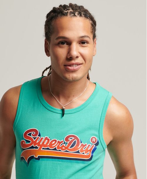 Camiseta Manga Sisa Para Hombre Vintage Vl Seasonal Vest Superdry