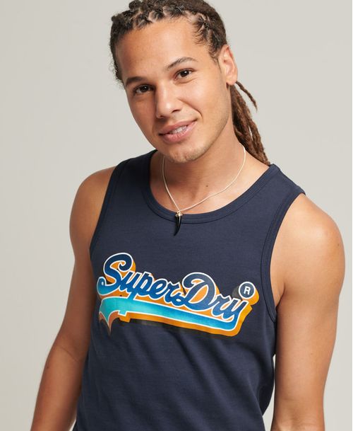 Camiseta Manga Sisa Para Hombre Vintage Vl Seasonal Vest Superdry