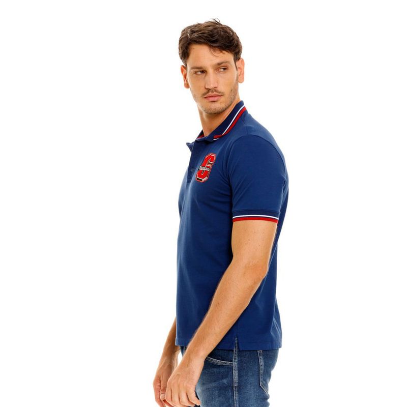 Polo-Manga-Corta-Para-Hombre-Cavalier-Girbaud