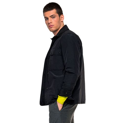 Chaqueta Casual Para Hombre Crinkle Nylon Ripstop Replay